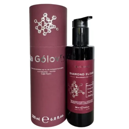 Флюїд для волосся з олією макадамії DIAMOND ELIXIR (200 ml) Na Gólov[y]