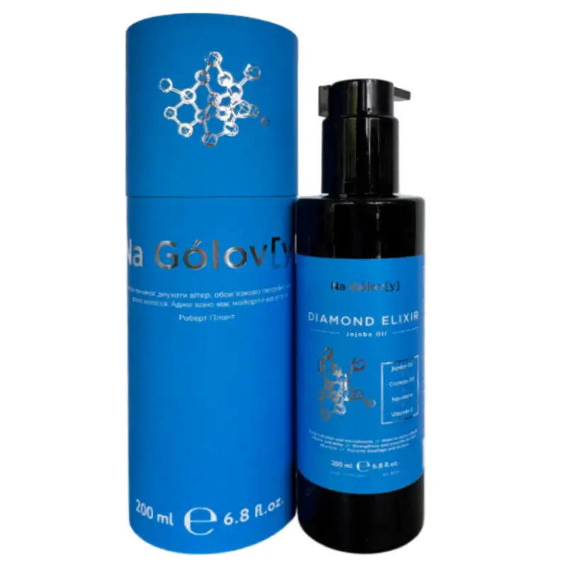 Флюїд для волосся з олією жожоба DIAMOND ELIXIR (200 ml) Na Gólov[y]