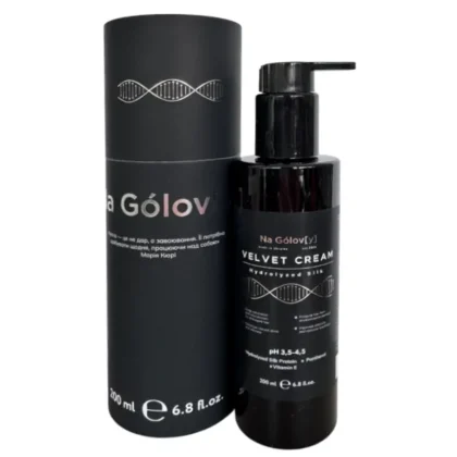 Незмивний крем-кондиціонер із гідролізованим шовком VELVET CREAM (200 ml) Na Gólov[y]