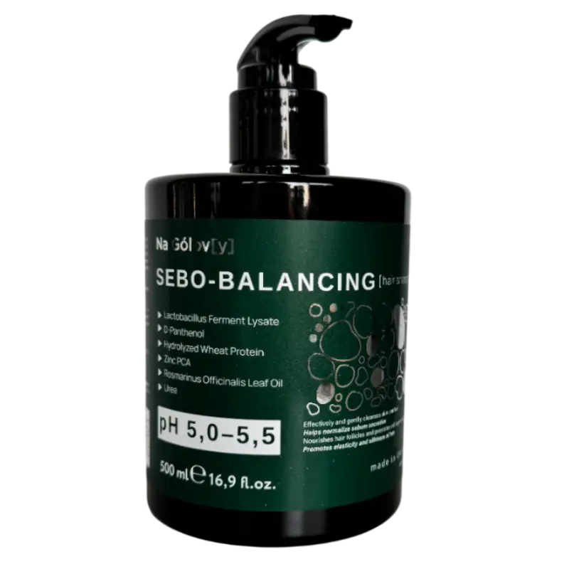 Шампунь для жирної шкіри голови від Na Golovy SEBO-BALANCING