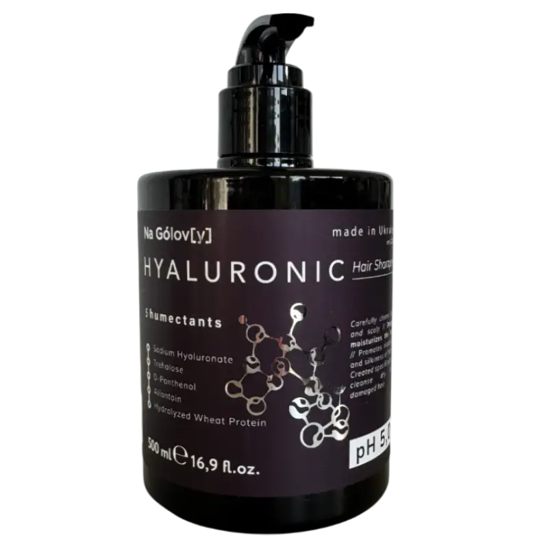 Шампунь для зволоження волосся HYALURONIC (500 ml) Na Gólov[y]