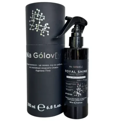 Спрей-термозахист із гідролізованим шовком ROYAL SHINE (200 ml) Na Gólov[y]