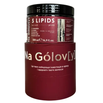 Маска для волосся 5 ліпідів 5 LIPIDS (500 ml) Na Gólov[y]