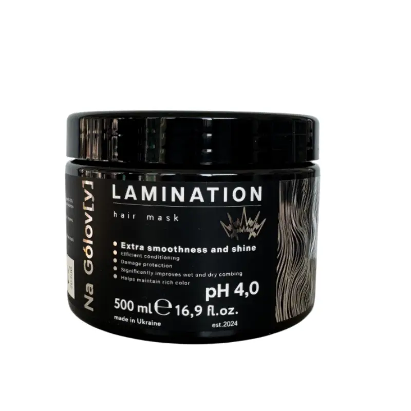 Маска ламінація для волосся LAMINATION (500 ml) Na Gólov[y] - Зображення 2