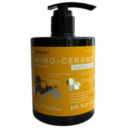Аміно-церамідний шампунь 5 екзотичних олій 5 EXOTICS OILS (500 ml) Na Gólov[y]