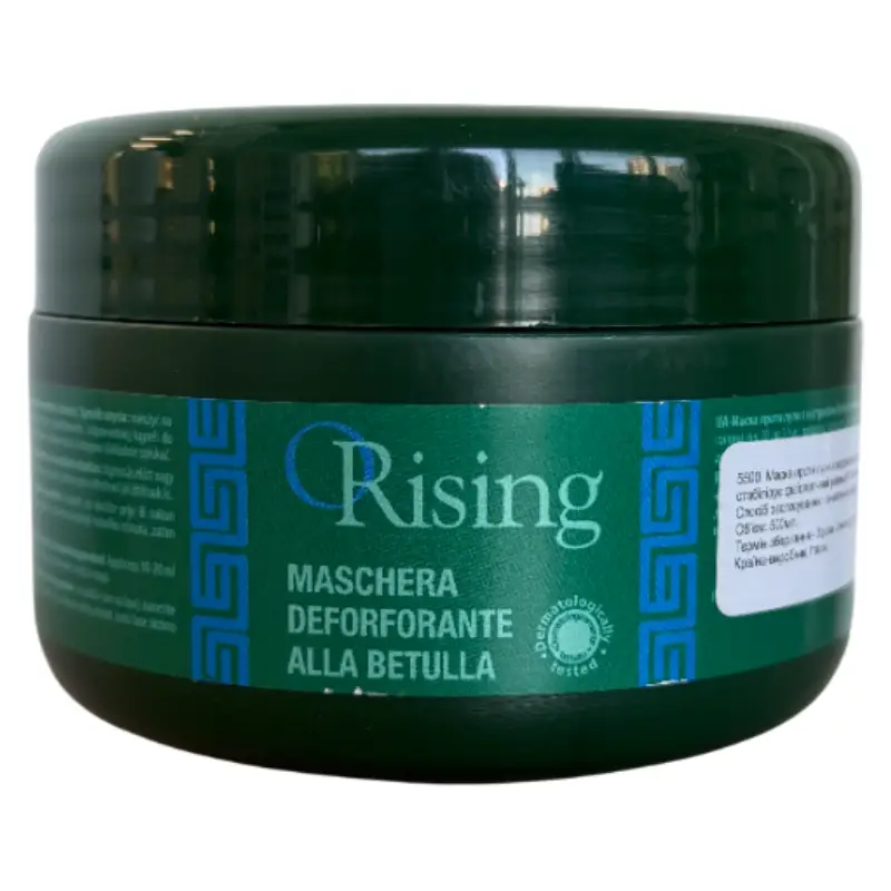 Фітоесенціальна маска проти лупи Mascera Deforforante Alla Betulla (500 ml) Orising