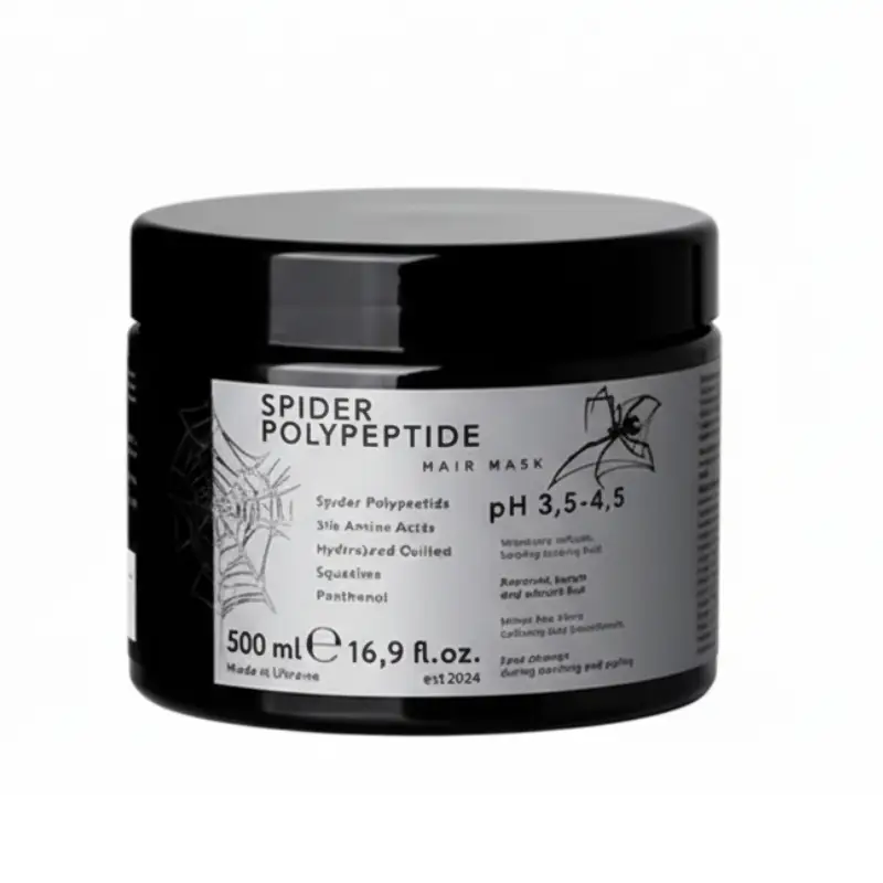 Поліпептидна павутинна маска для волосся SPIDER POLYPEPTIDE (500 ml) Na Gólov[y] - Зображення 2