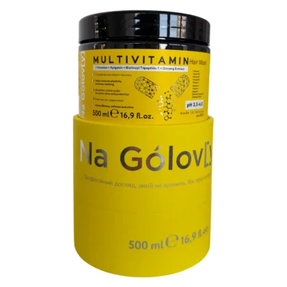 МУЛЬТИВІТАМІННА ТОНІЗУВАЛЬНА МАСКА Na Gólov[y] Multivitamin